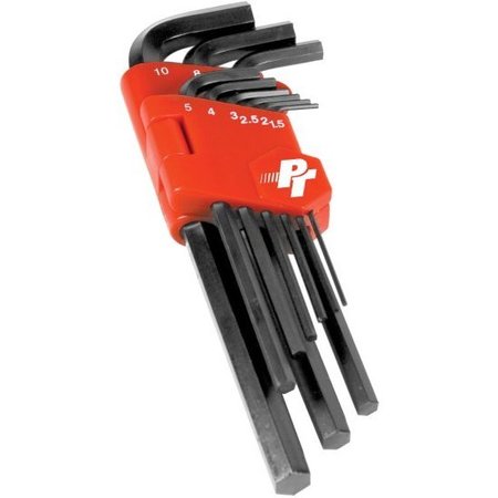 PERFORMANCE TOOL 9-Pc Long Hex Key Set, W86103 W86103